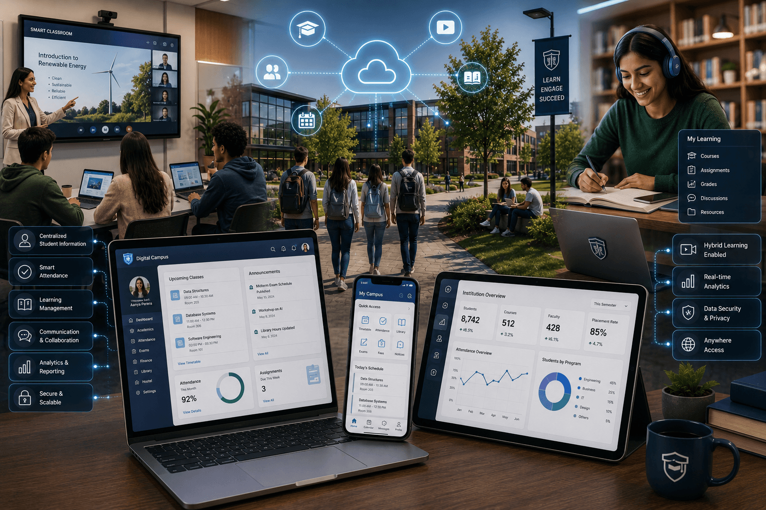 Connected digital campus