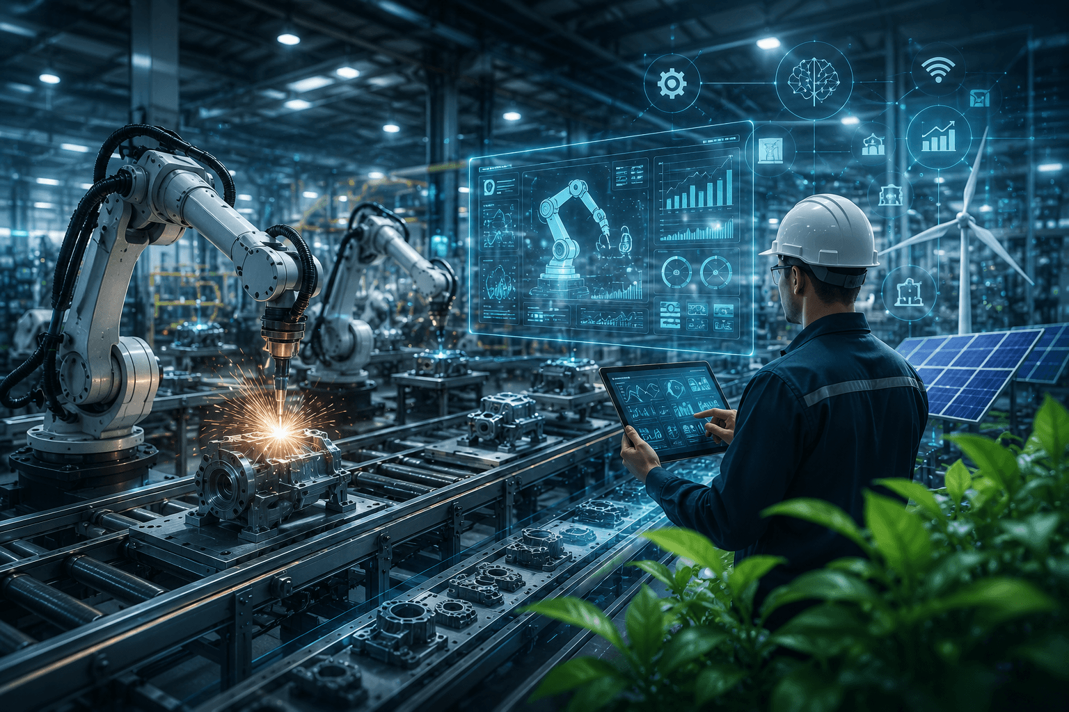 Smart manufacturing facility